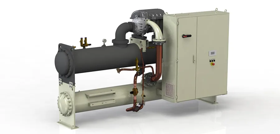 Daikin Ölfreier Turbo-Kaltwassersatz DZ Kaltwassersätze wassergekühlt, Produktfoto