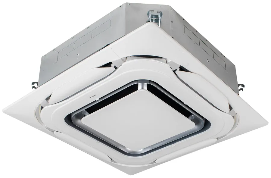Daikin VRV Round-Flow-Kassette Innengeräte und Steuerung, Produktfoto