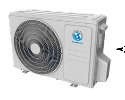 Mundoclima MUEX-H11 Multi-Split-Außengeräte, Produktfoto